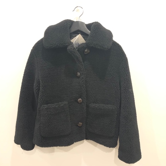 💕LAST CHANCE Zara teddy faux-shearling jacket - Picture 4 of 8